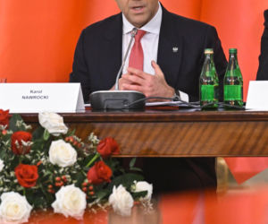 Lawina komentarzy. W sieci zawrzało po wystąpieniu Nawrockiego na RBN