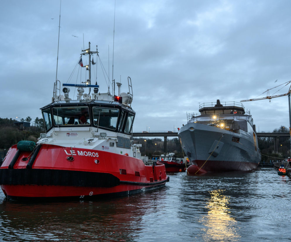 Francja woduje pierwszy z nowych patrolowców typu Patrouilleur Hauturier