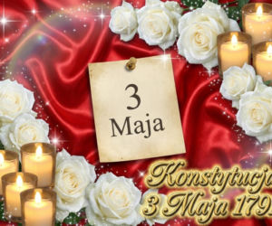 kartka na dzień dobry 3 maja