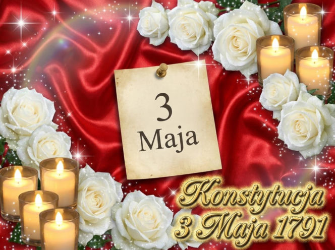 kartka na dzień dobry 3 maja