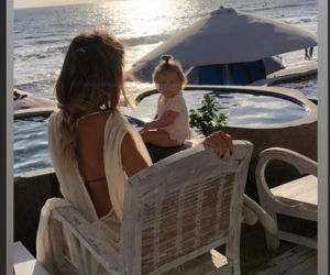 Natalia Siwiec na Bali z córeczką