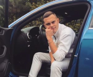 Adam Zdrójkowski jeździ Audi S3 Sportback