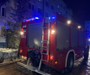 Awaria wodociągowa przy Konstytucji 3 Maja w Łomży 