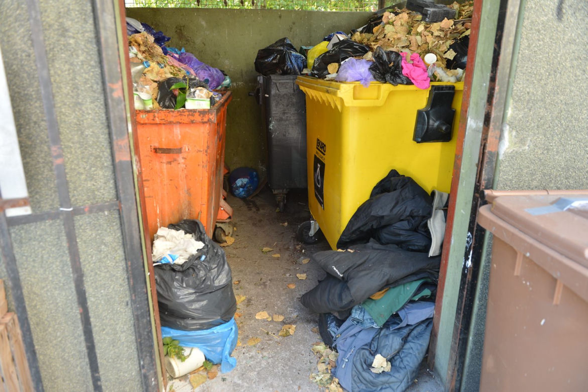 Wojna o altankę śmieciową 