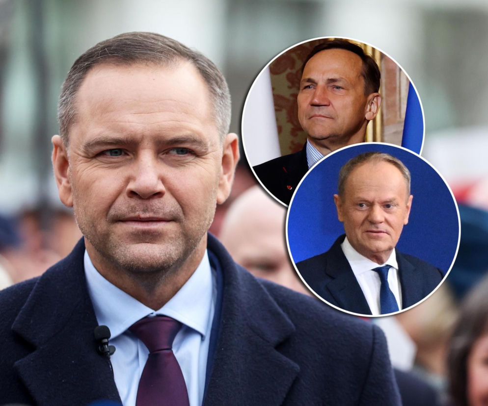 Nawrocki, Tusk i Sikorski