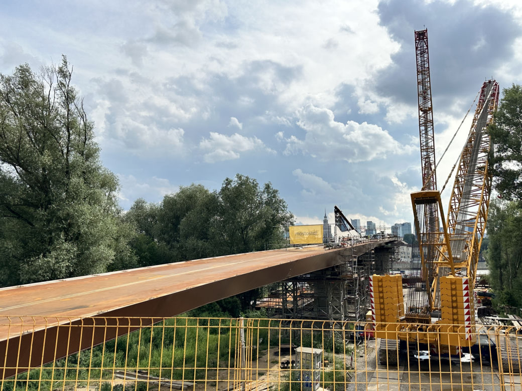 Kładka pieszo-rowerowa Warszawa