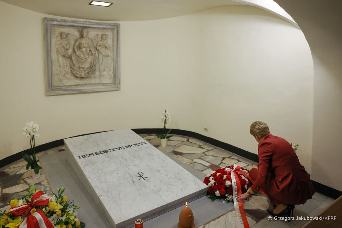 Agata Duda w Rzymie