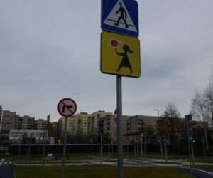 Miasteczko ruchu drogowego w Sosnowcu