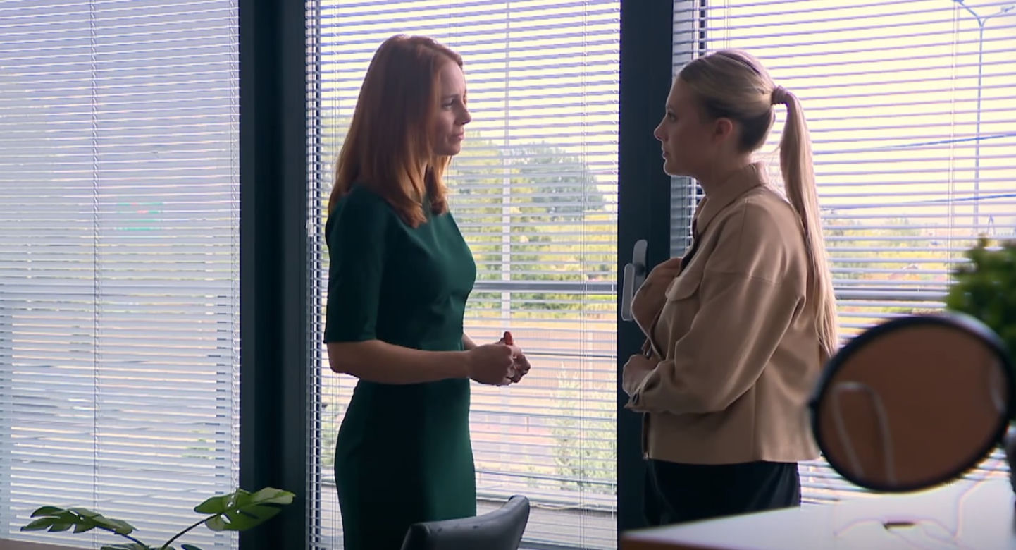 Na Wspólnej odc. 3534: Daria (Patrycja Topajew), Anna Kolenda (Katarzyna Wajda)
