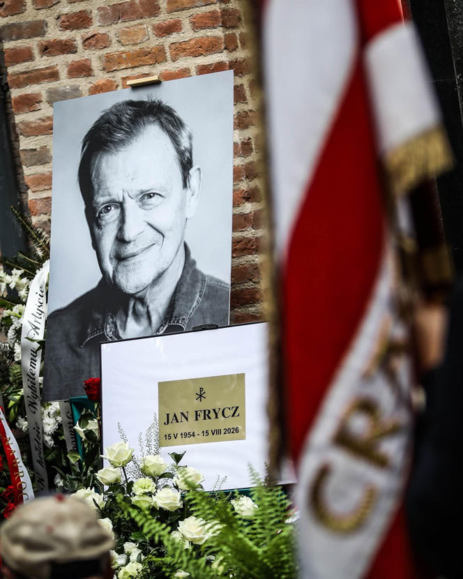 Pogrzeb Jana Frycza na Powązkach