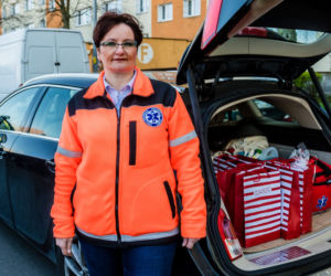 Koronawirus w Trójmieście. Jeżdżą na motorach i pomagają seniorom