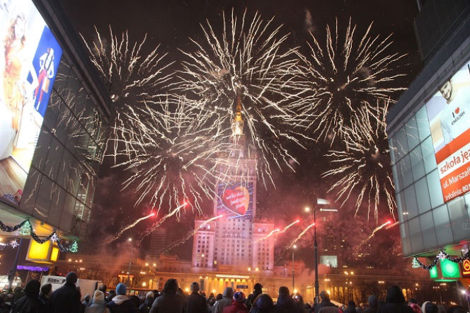 Światełko do Nieba 2017 - gdzie i o której fajerwerki na WOŚP-ie?