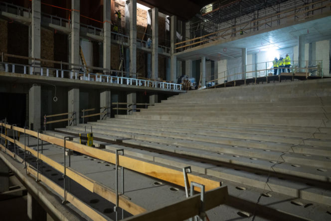 Centrum Muzyki w Krakowie - budowa, wnętrza