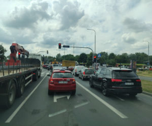 Wypadek tramwajów na rondzie Starołęka