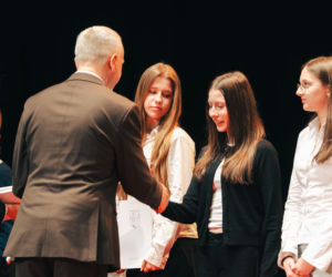 Najzdolniejsi uczniowie odebrali stypendia Prezydenta Miasta Siedlce