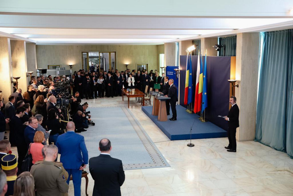 Premier Mateusz Morawiecki w Bukareszcie 