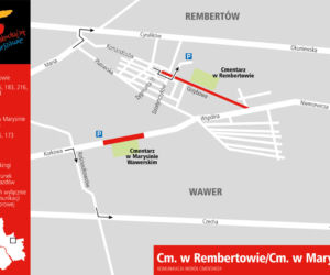 Cmentarz w Rembertowie/ Cm. w Marysinie. Zmiany w komunikacji