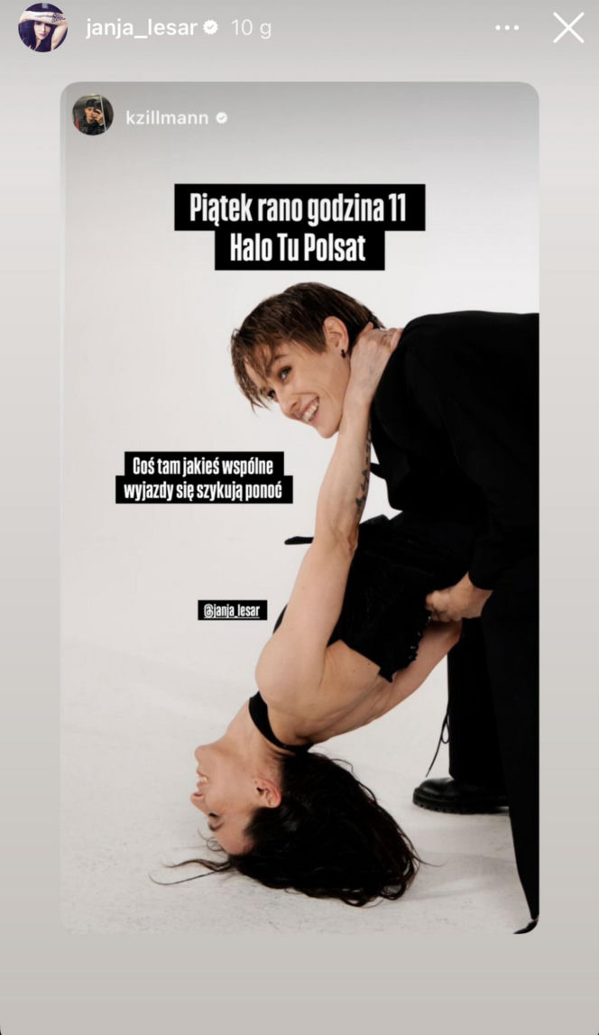 Janja Lesar i Katarzyna Zillmann w gorącym wideo