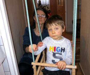 Radek Walczyński (4 l.) i jego mama Anna (40 l.)