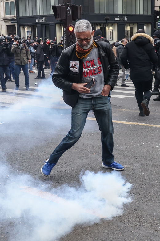Protest we Francji