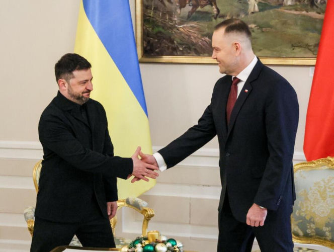 Wizyta Wołodymyra Zełenskiego w Polsce