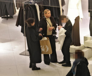 Małgorzata Ostrowska-Królikowska na zakupach