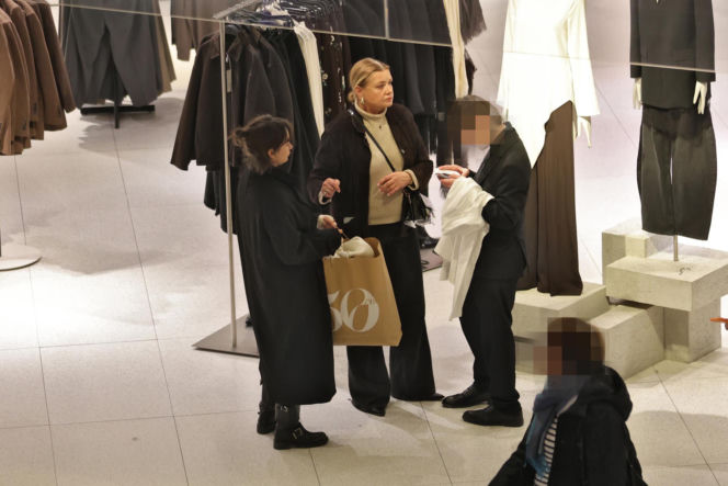 Małgorzata Ostrowska-Królikowska na zakupach