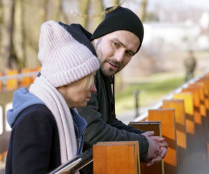 	Barwy szczęścia, odc. 2264. Sabina (Barbara Kurzaj), Damian (Michał Lesień)