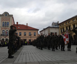 Uroczysta przysięga żołnierzy WOT