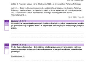 Próbna matura 2026: WOS. Arkusze CKE, pytania i odpowiedzi z WOS-u [16.01.2026]