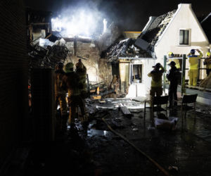 Dwa wybuchy i wielki pożar w centrum Utrechtu. Co najmniej jedna osoba ranna