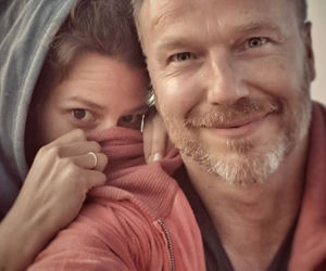 Krystian Wieczorek i jego żona Maria Szafirska