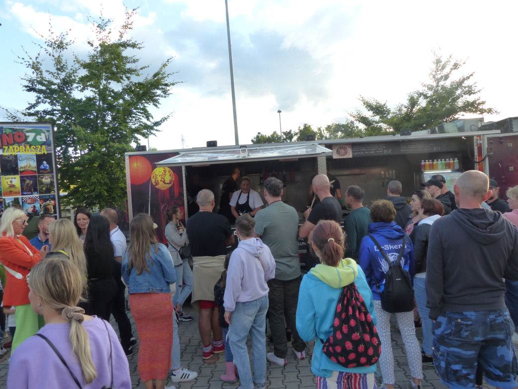 Festiwal food trucków w Iławie