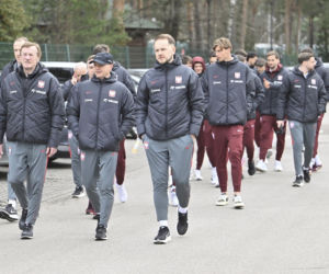 Polska - Albania. Reprezentacja Polski na spacerze