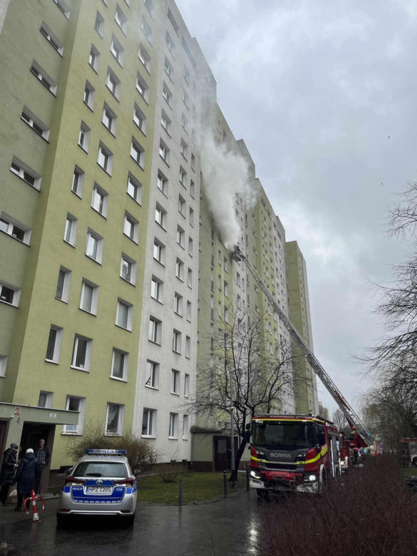 Pożar na Pradze-Południe