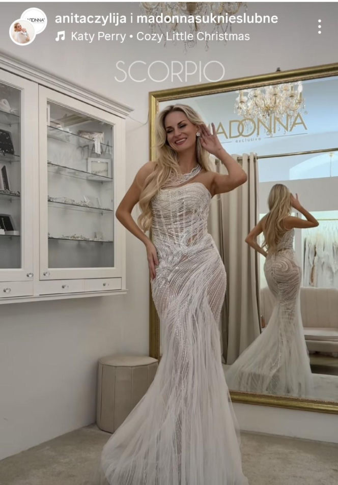 Ślub Anity i Adriana ze "ŚOPW" tuż-tuż. Panna młoda pokazała suknie ślubne