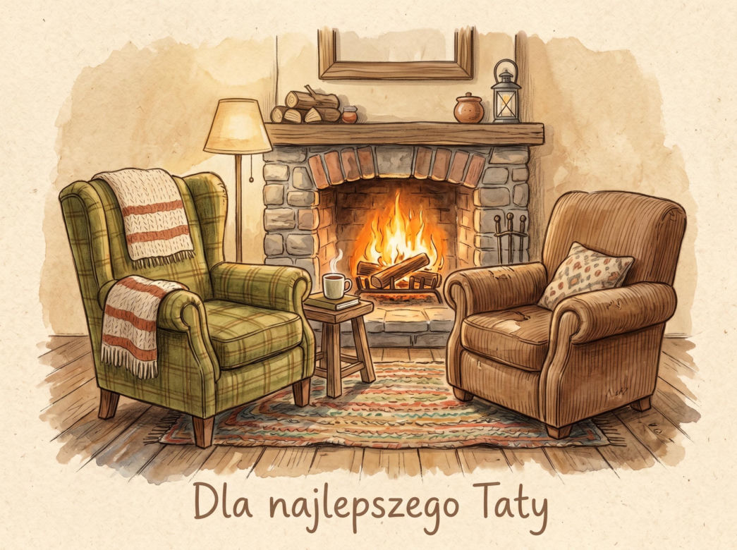 Kartka z życzeniami na Dzień Ojca