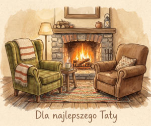 Kartka z życzeniami na Dzień Ojca