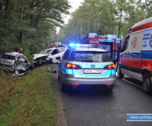 Dolny Śląsk. Zderzenie czterech aut! 29-latek zginął na miejscu