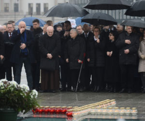 Kaczyński modlił się za brata