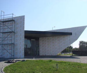Budowa Muzeum Ognia w Żorach na Śląsku