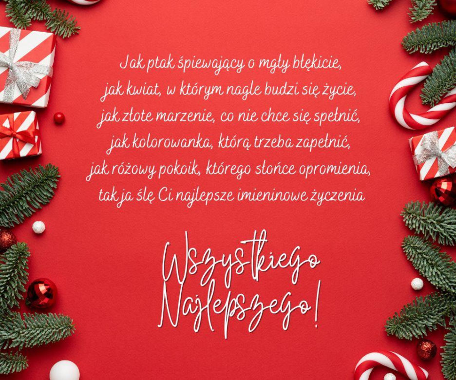 życzenia imieninowe