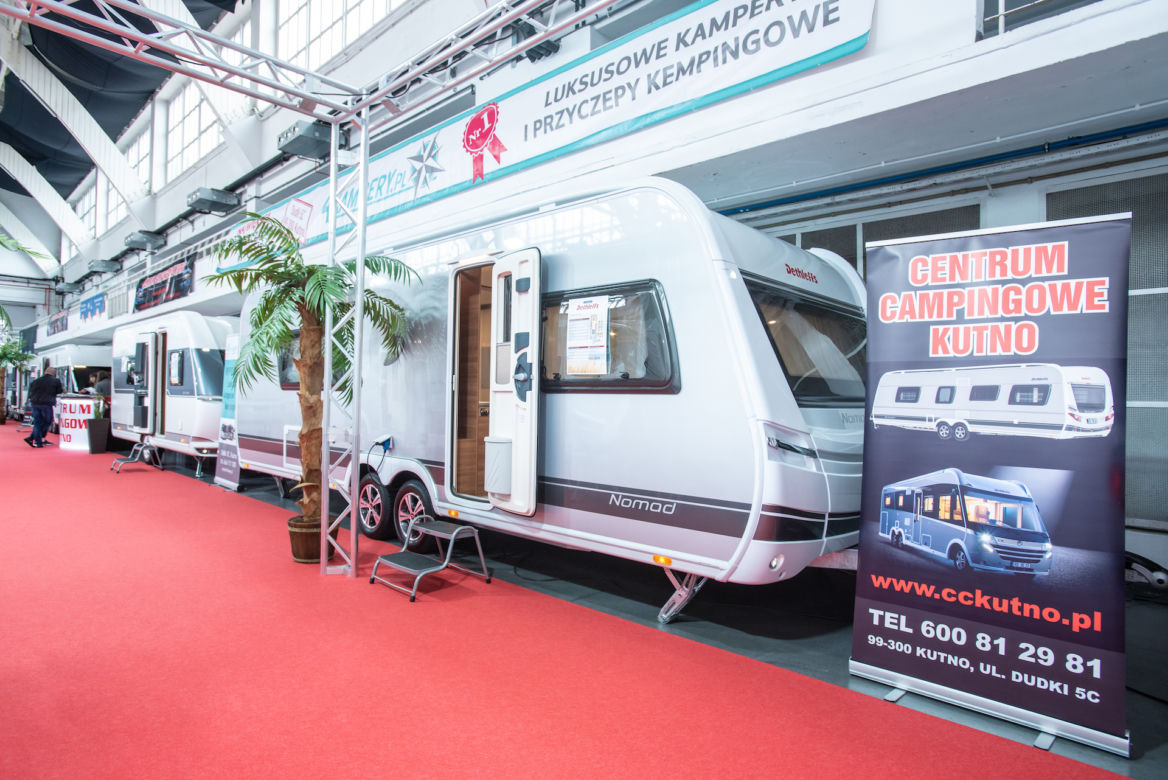 Kampery na targach Poznań Motor Show 2019
