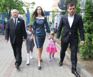 CBA zatrzymało męża Kaczyńskiej i byłą żonę Boruca