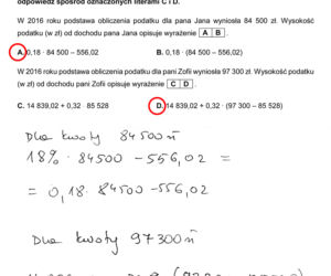 Egzamin ósmoklasisty 2021 matematyka