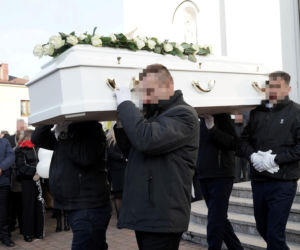 Pogrzeb Ireny Rupińskiej i jej wnuczka