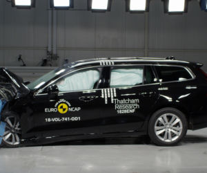 Test zderzeniowy Euro NCAP 2018