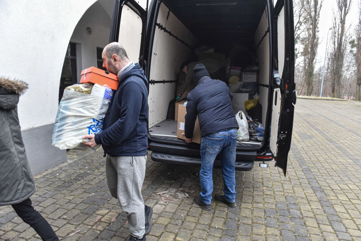 Centrum PARK to teraz magazyn pomocy dla Ukrainy
