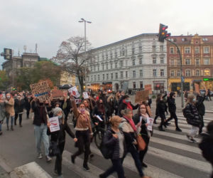 Protest kobiet w Szczecinie - 22.10.2020