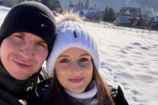 Andruszkiewicz zabrał żonę w góry